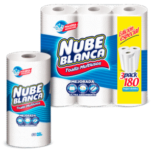 Nube Blanca 60 hojas dobles.