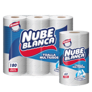 Nube Blanca 60 hojas dobles.