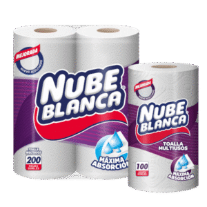 Nube Blanca Mega Rollo 100 hojas doble