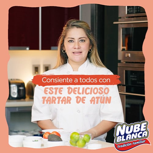 Tartar de Atún Nube Blanca