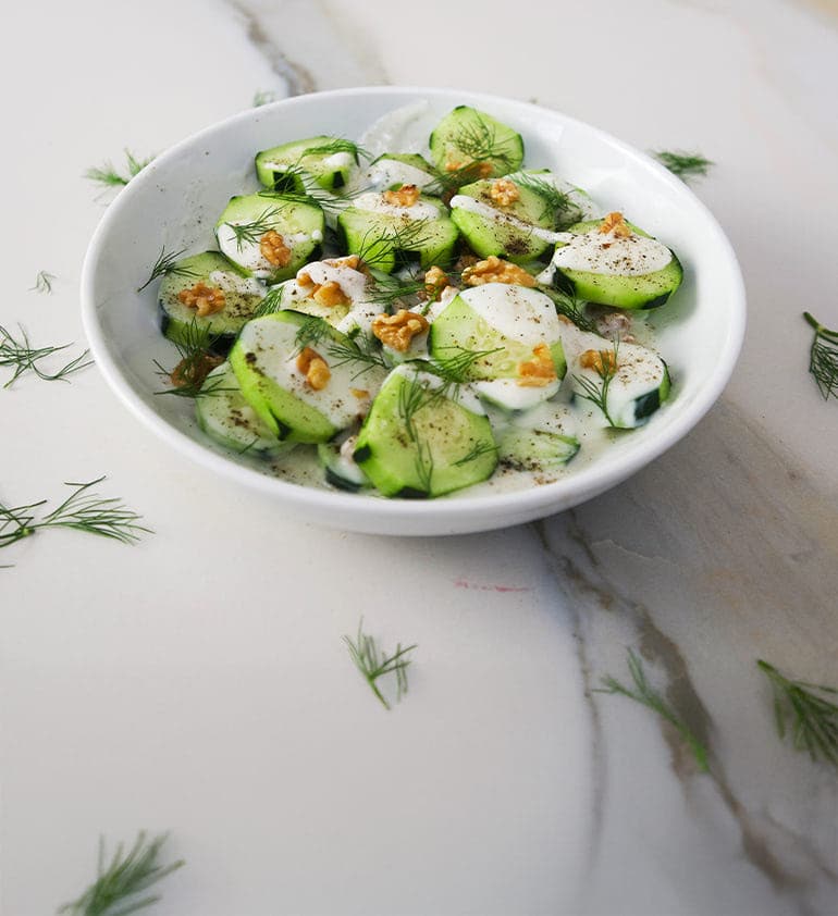 Ensalada de Pepino
